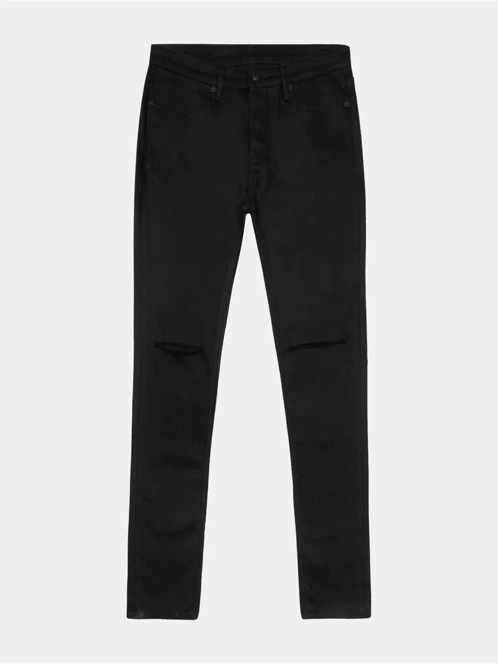 Ksubi van winkle ace black slice skinny jeans black size 32.